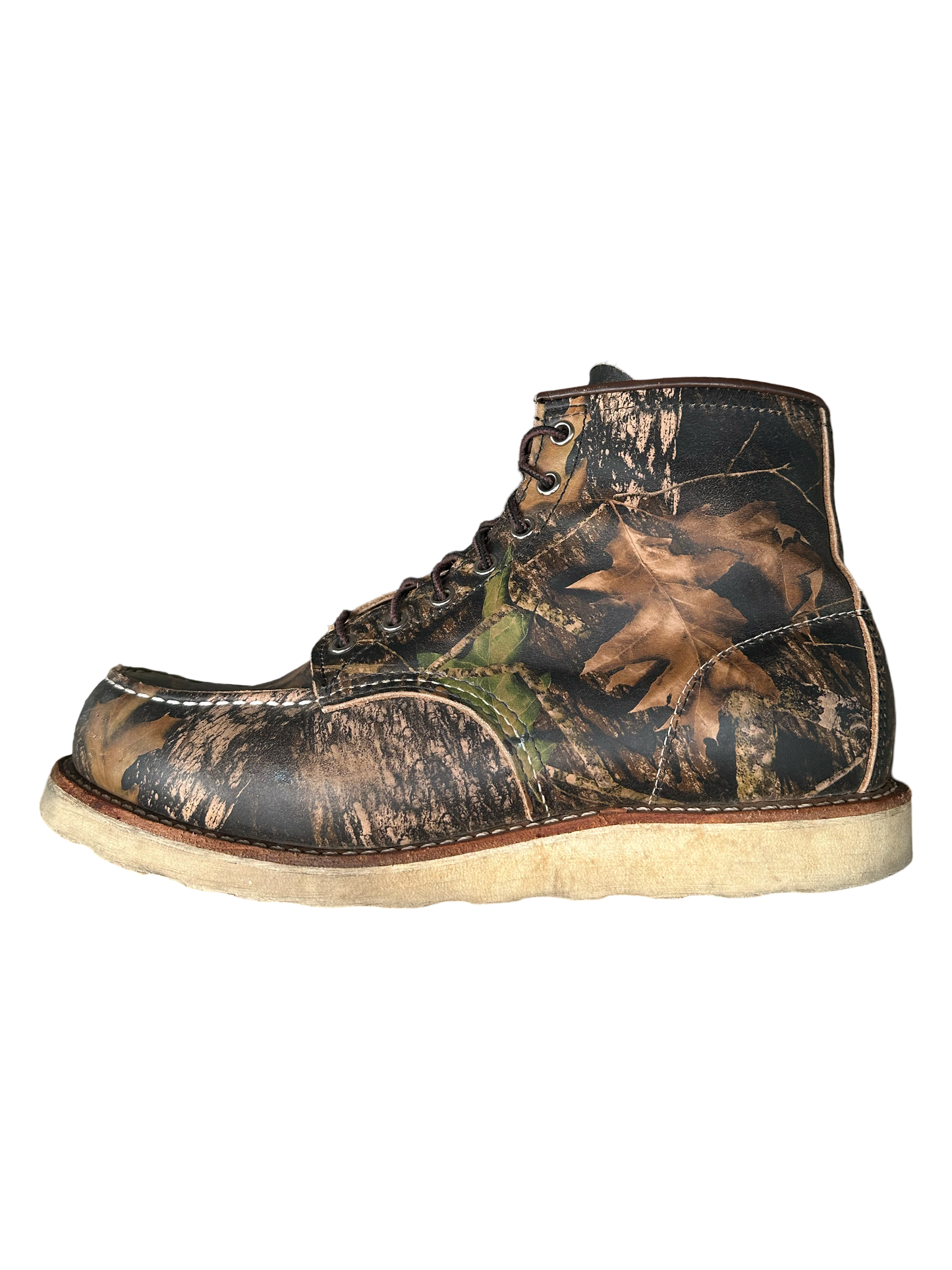 Veiði camo Red Wings leður skór 43