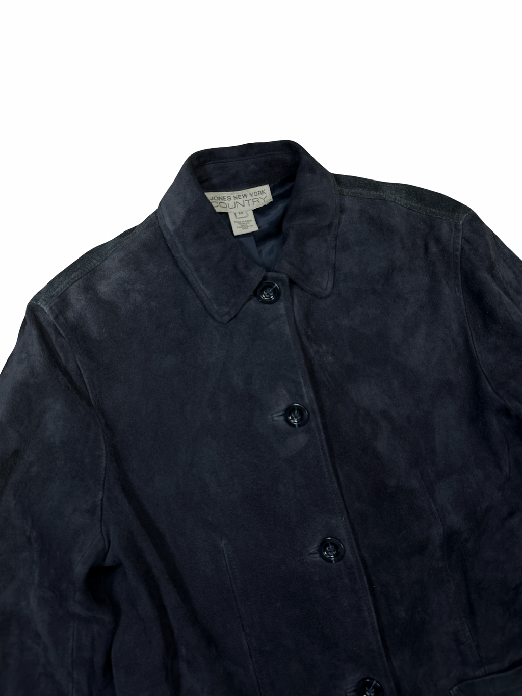 Rúskinn leðurjakki dömu M