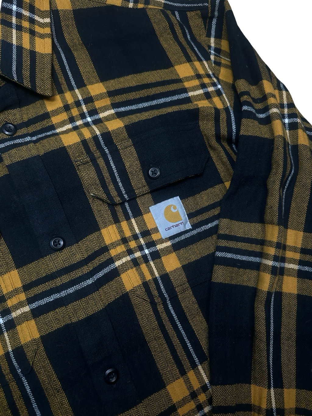 Carhartt flannel skyrta XXL