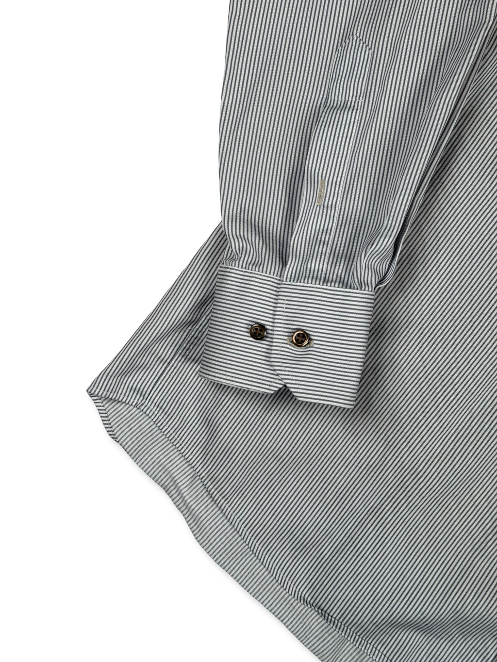 Finucci striped skyrta stærð L/XL
