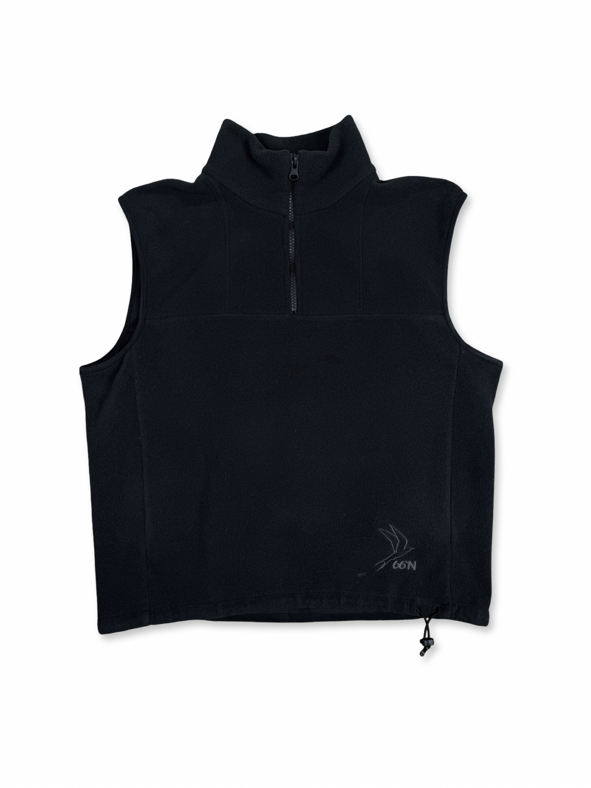 66 Norður dömu Kría Cropped zip neck vesti S