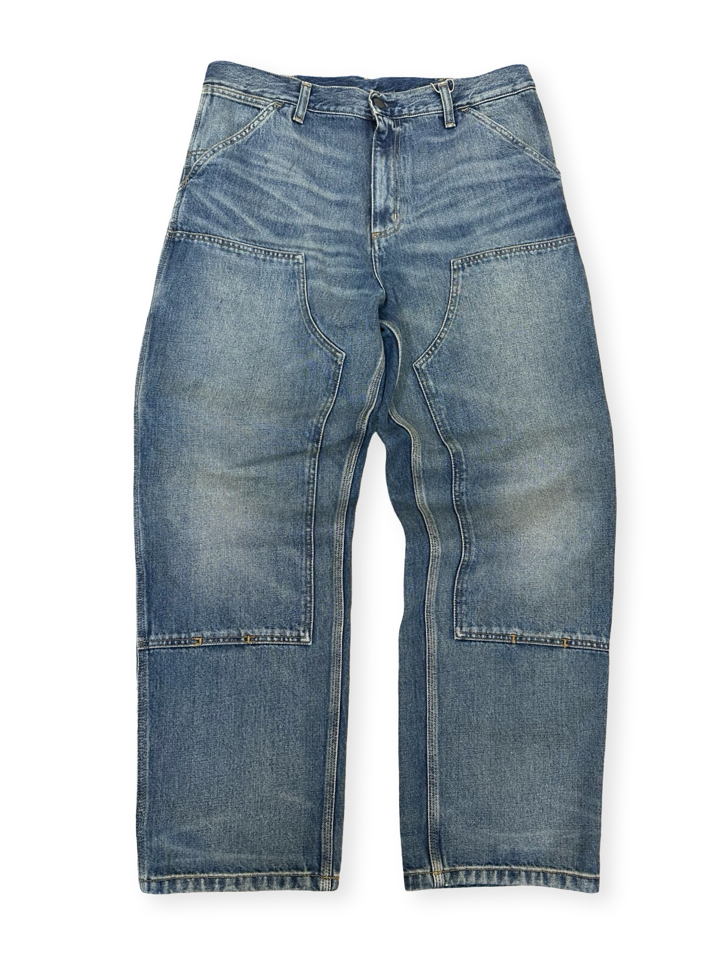 Carhartt Double knee buxur mud 32/30