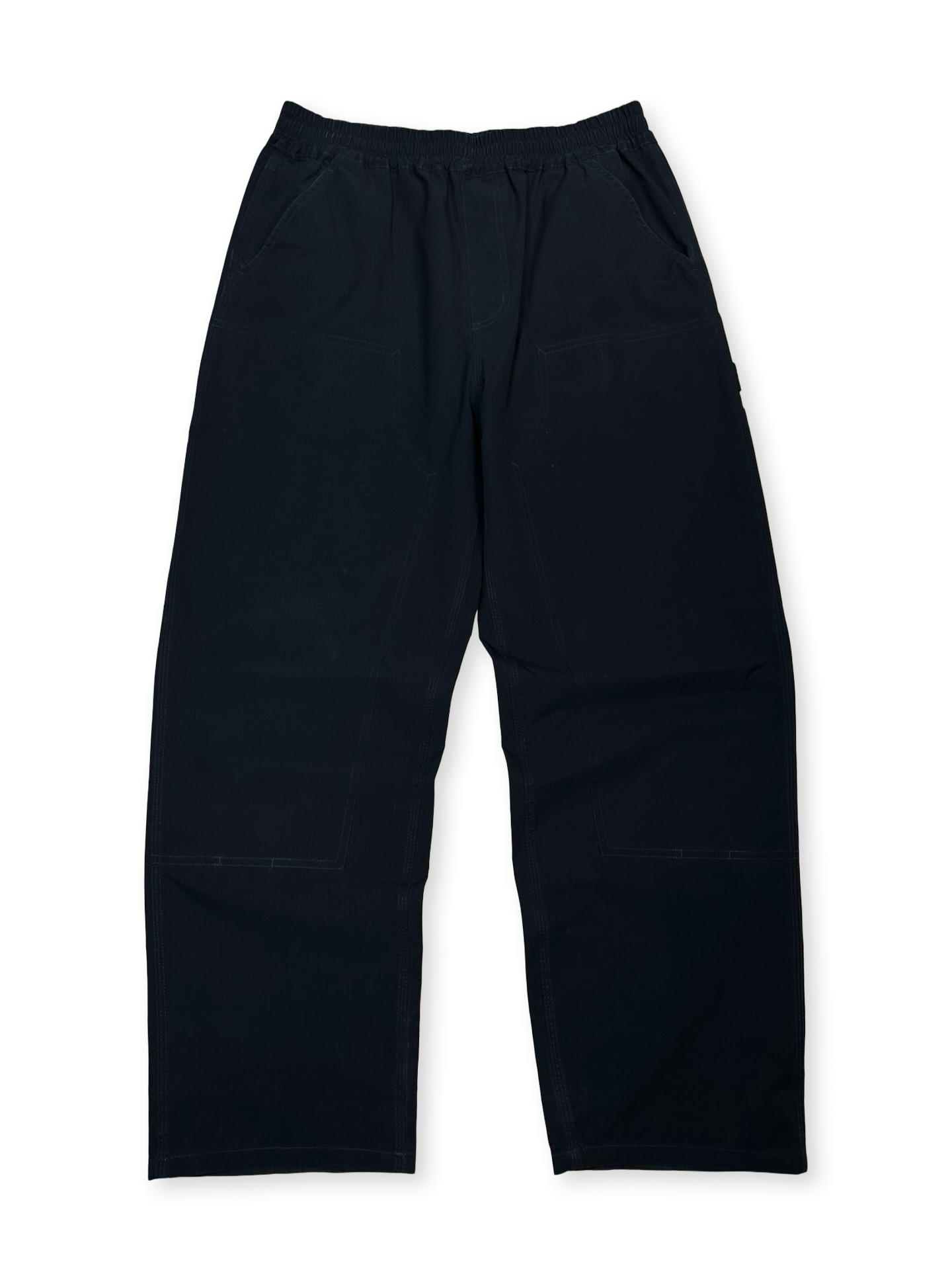 Carhartt Svartar ripstop double knee buxur M
