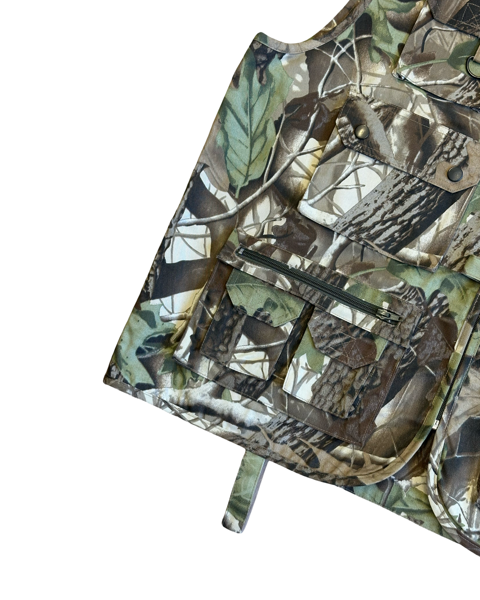 Camo veiðivesti XL