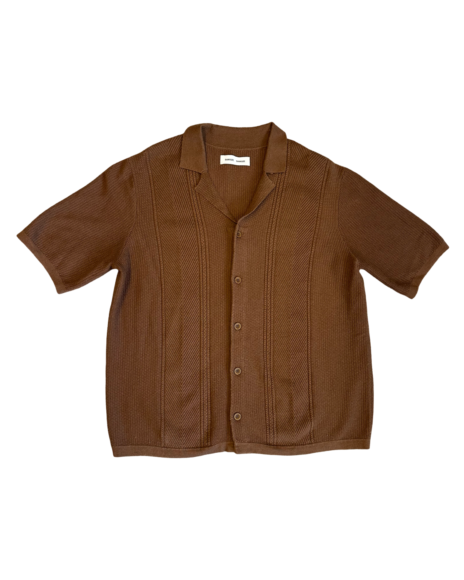 Samsøe Samsøe knit stuttermaskyrta XL