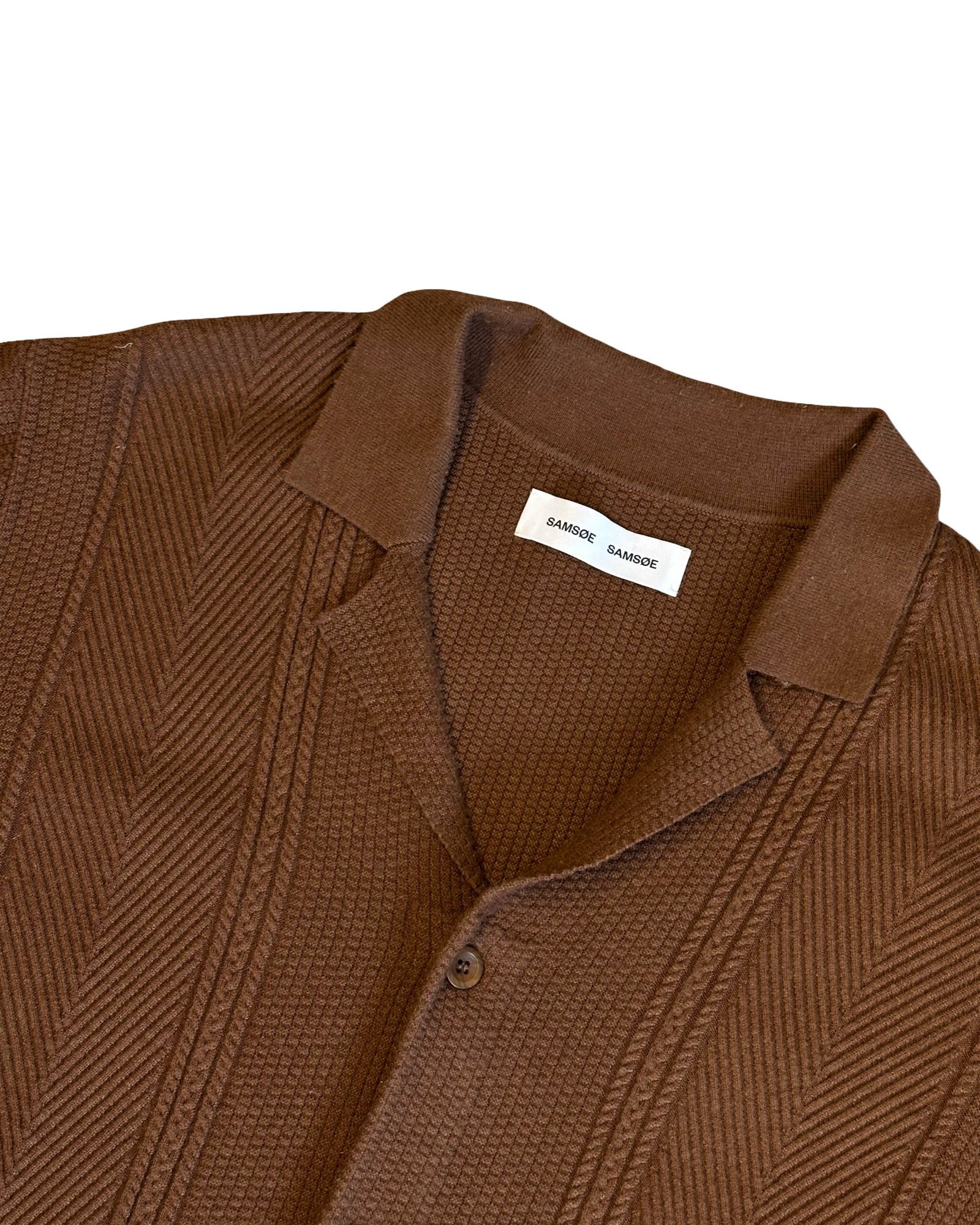 Samsøe Samsøe knit stuttermaskyrta XL