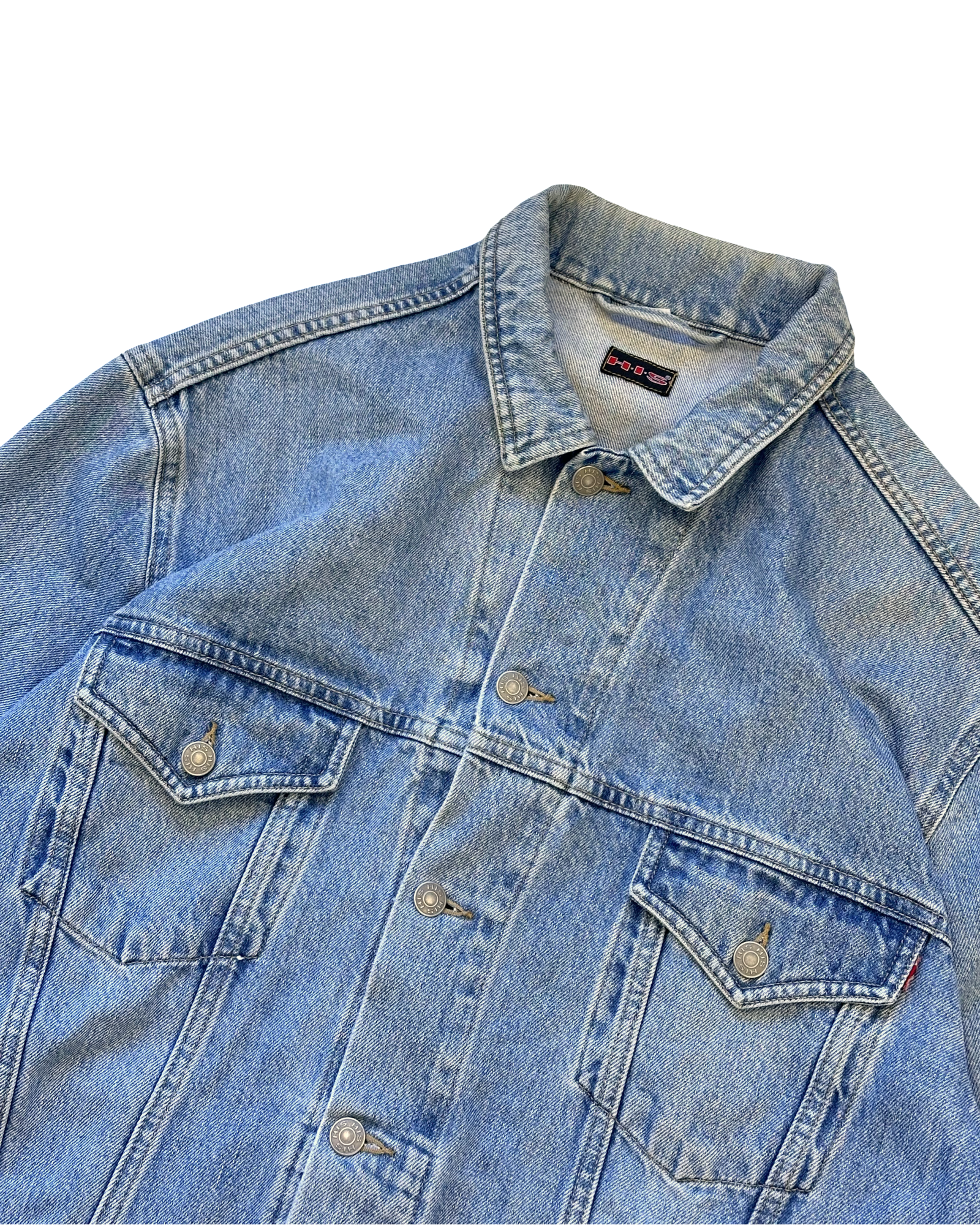 Vintage boxy gallajakki fittar L