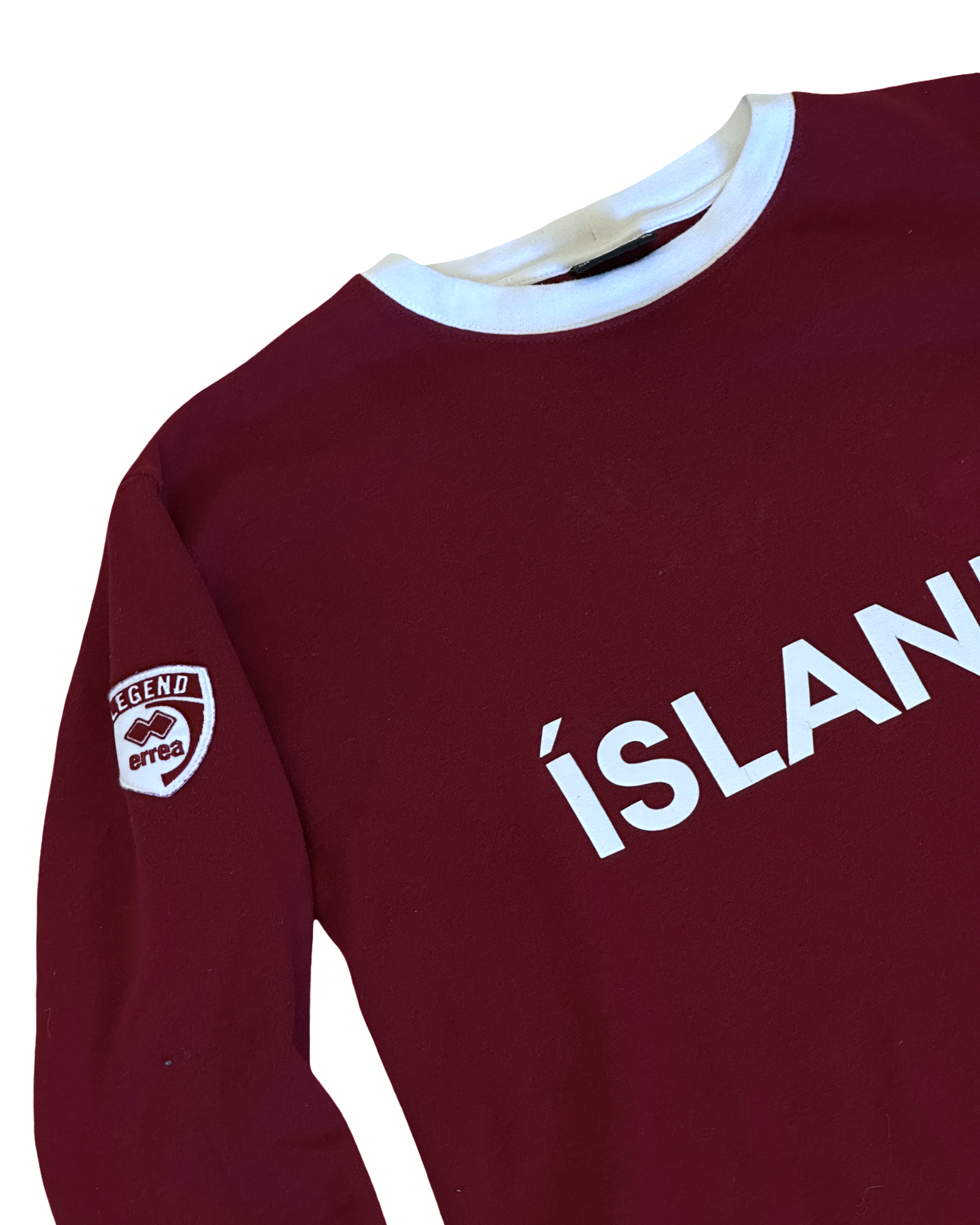 Ísland KSÍ síðermabolur fittar M