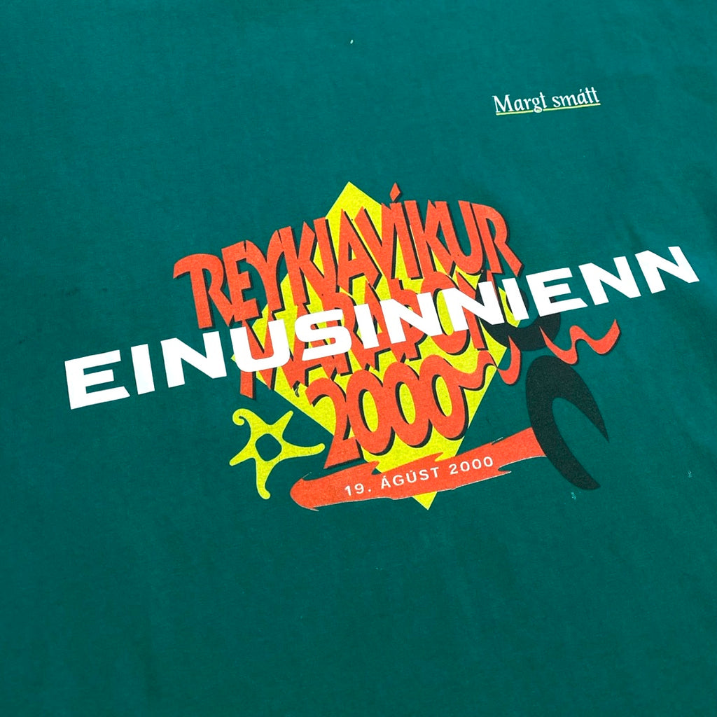 EINUSINNIENN Reykjavíkur Maraþon bolur 2000 XL