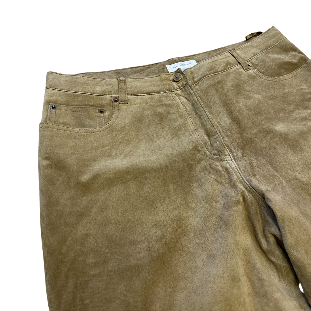 Vintage rúskinn buxur 33/32